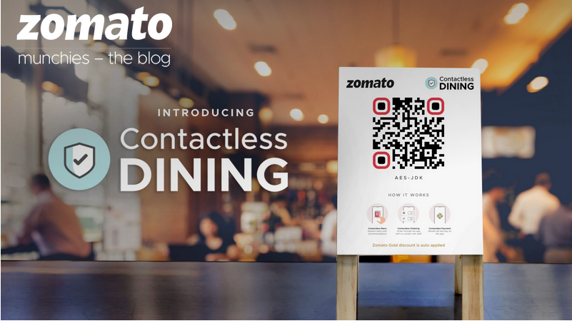Zomato Contactless Delivery Service
