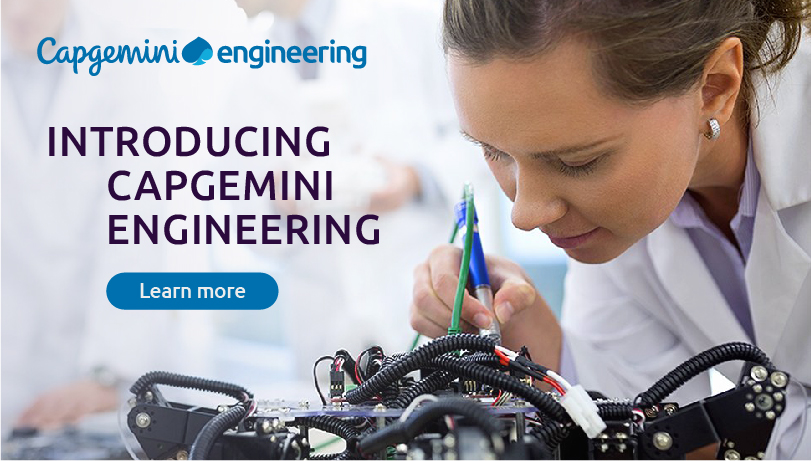 Capgemini Connects its Engineering to R&D with the Launch of ‘Capgemini Engineering’