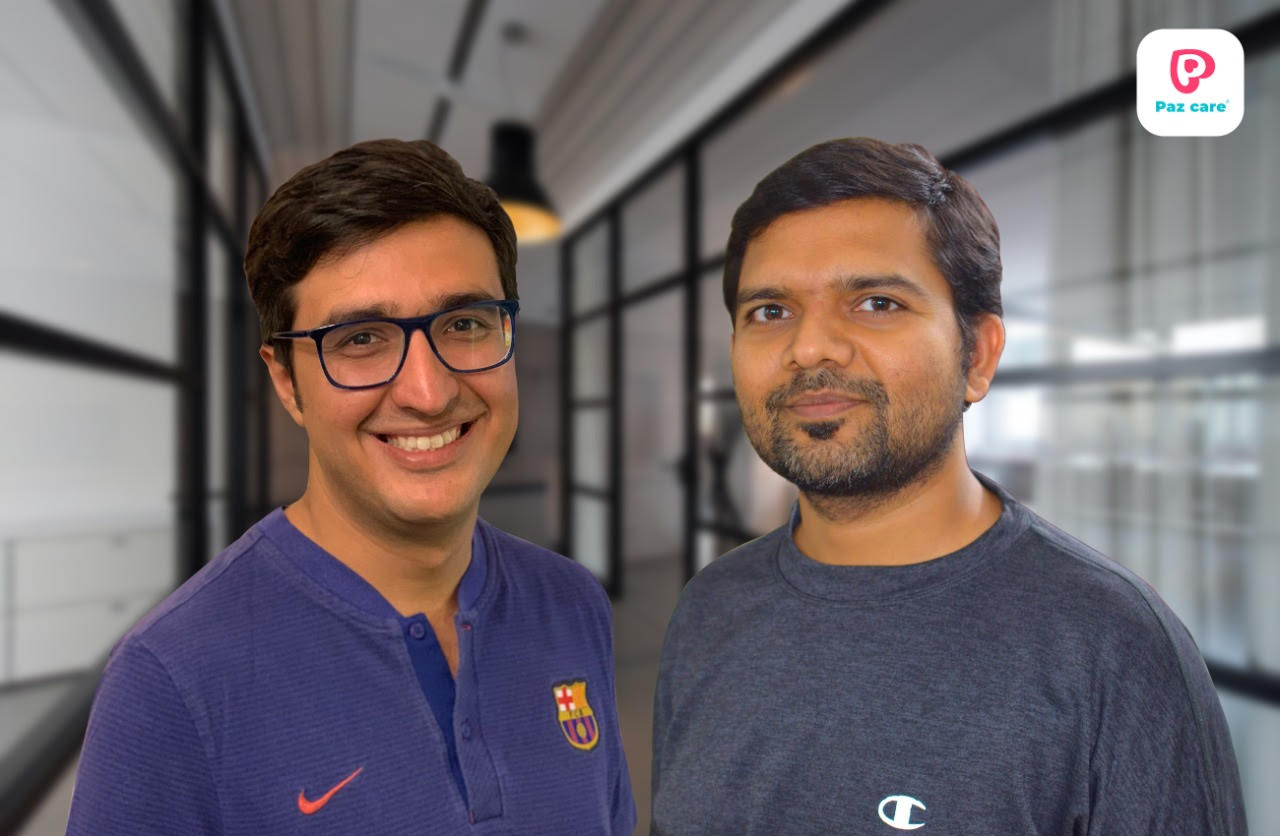 Pazcare Cofounders Sanchit Malik and Manish Mishra